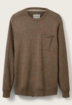 Tom Tailor Trui - Brown Melange Structure 21 Tom Tailor Trui - Brown Melange Structure -Syntia Delaney 7a24f329ac404698b3682d7a3fd00f15
