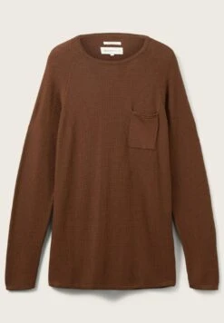 TOM TAILOR Denim Trui - Light Wood Brown -Syntia Delaney 805540d6282f482a8511286aba3bf5ca