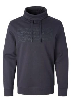 Tom Tailor Mit Stehkragen - Sweater - Blue Grey -Syntia Delaney 806c1391305947c2851258a839db3926