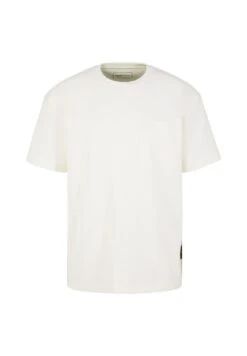 TOM TAILOR Denim T-Shirt Basic - Wool White -Syntia Delaney 809044a62f544939a0c4af18216bd7dd