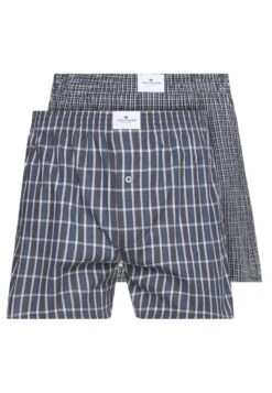 Tom Tailor 2Er Pack - Boxershort - Darkblue/Blue -Syntia Delaney 823cf9661cdc4d839e06606e986d59da