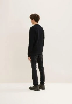 TOM TAILOR Denim Strukturierte - Bomberjacks - Black -Syntia Delaney 83137254518744b1b83a510b4cb49c4c