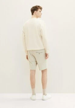 Tom Tailor Shorts - Sand Dobby Structure -Syntia Delaney 834aada4a7bd469eb181e13bb10fec60