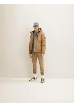 TOM TAILOR Denim Stepp - Winterjas - Splashed Clay Beige -Syntia Delaney 8630611ce2b2473dbe02ae49c110b8de