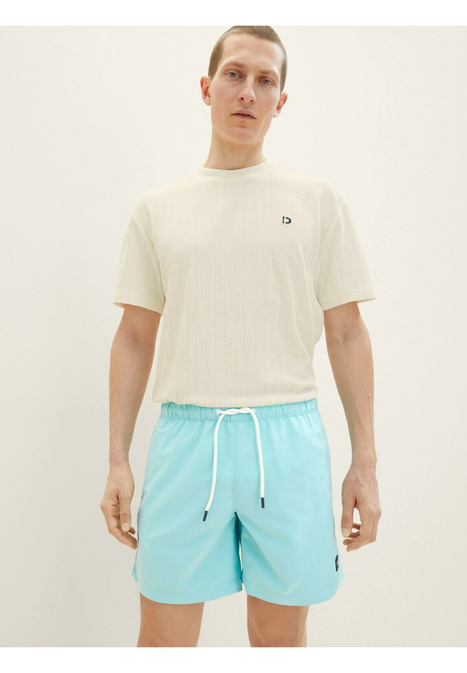 Tom Tailor Basic - Zwemshorts - Blue Tibetan Stone 3 Tom Tailor Basic - Zwemshorts - Blue Tibetan Stone