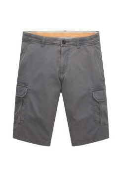Tom Tailor Cargo- Shorts - Grey Diamond Structure -Syntia Delaney 87a3dacae49741778e5f1bc6a20646d3