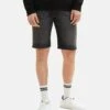 TOM TAILOR Denim Jeansshort - Used Mid Stone Grey Denim