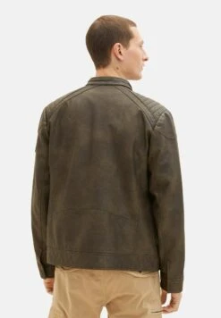 Tom Tailor Imitatieleren Jas - Brown Fake Leather -Syntia Delaney 87fc0581af474c808daa93b769664524