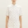 TOM TAILOR Denim Gemustertes- Overhemd - White Black Wildflower Print -Syntia Delaney 88682be35942434293615274816f9e93
