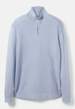 Tom Tailor Structured Troyer - Trui - Light Fern Blue -Syntia Delaney 890aa5b3e0844e2d82e80bcd9d351ad8