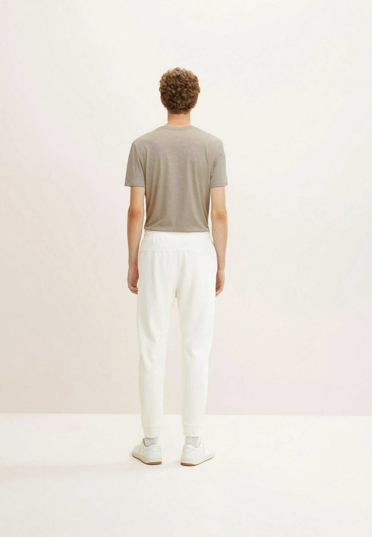 TOM TAILOR Denim Trainingsbroek - Soft Light Beige 5 TOM TAILOR Denim Trainingsbroek - Soft Light Beige - Afbeelding 3