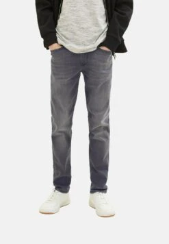 TOM TAILOR Denim Jeans Tapered Fit - OverdyedGrey Denim
