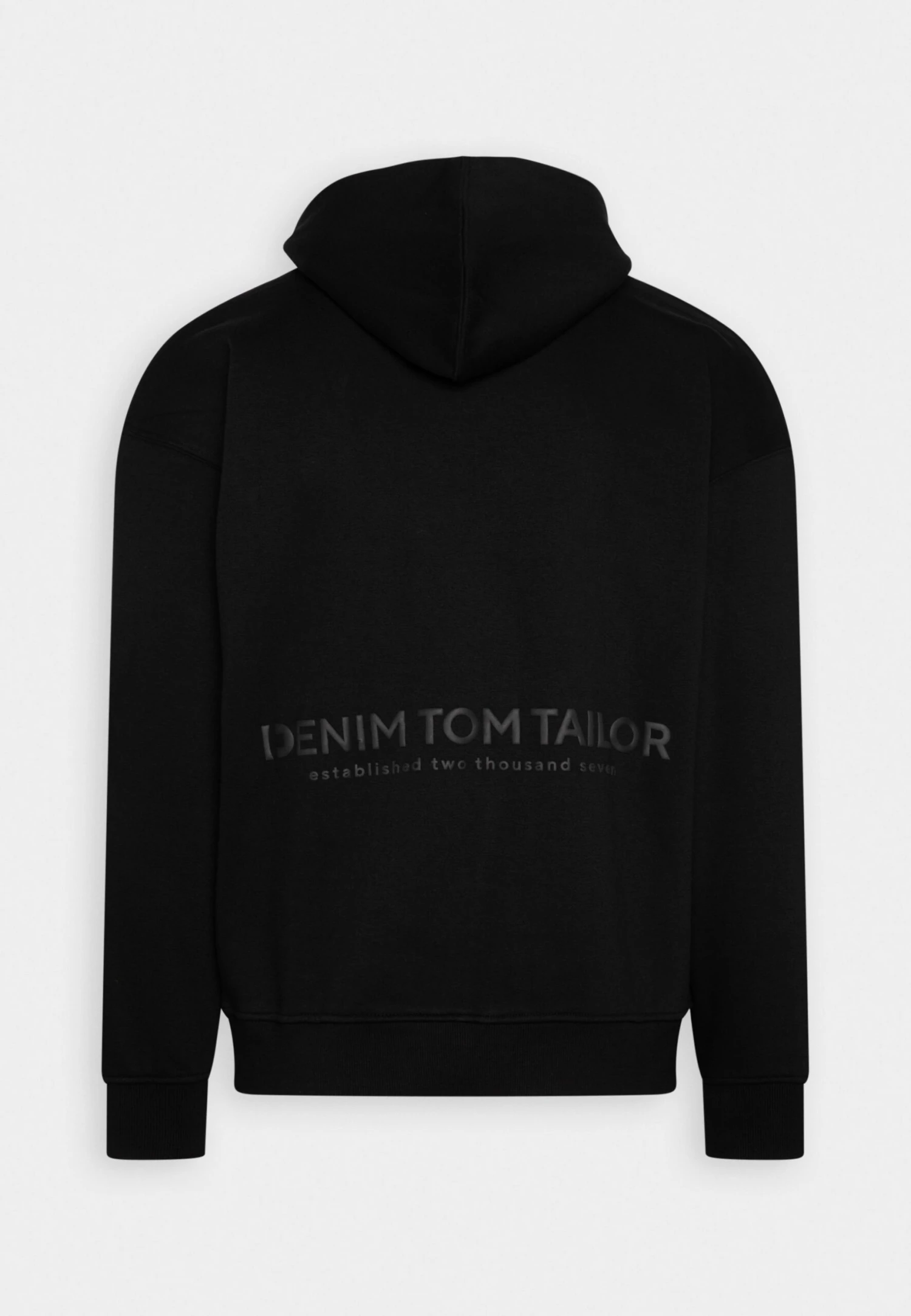 TOM TAILOR Denim Hoodie - Black 8 TOM TAILOR Denim Hoodie - Black - Afbeelding 6