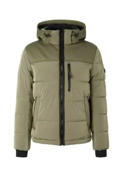 Tom Tailor Hybrid Repreve Our Ocean - Winterjas - Dusty Olive Green -Syntia Delaney 8b405dee19a542789305ddd0a0f9ecf7