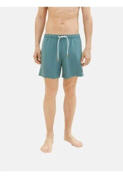 Tom Tailor Basic - Zwemshorts - Deep Bluish Green