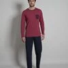 Tom Tailor Set - Pyjama - Rot Mittel Melange -Syntia Delaney 8f84d343173a49709e67935ed7c0c653