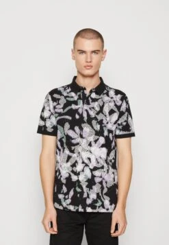 TOM TAILOR Denim Poloshirt - Dark Abstract