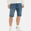 Tom Tailor Josh - Jeansshort - Mid Stone Wash Denim -Syntia Delaney 901ba614dbc2485fb521a4dc56997945