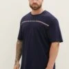 Tom Tailor Plus- T-Shirt Print - Sky Captain Blue