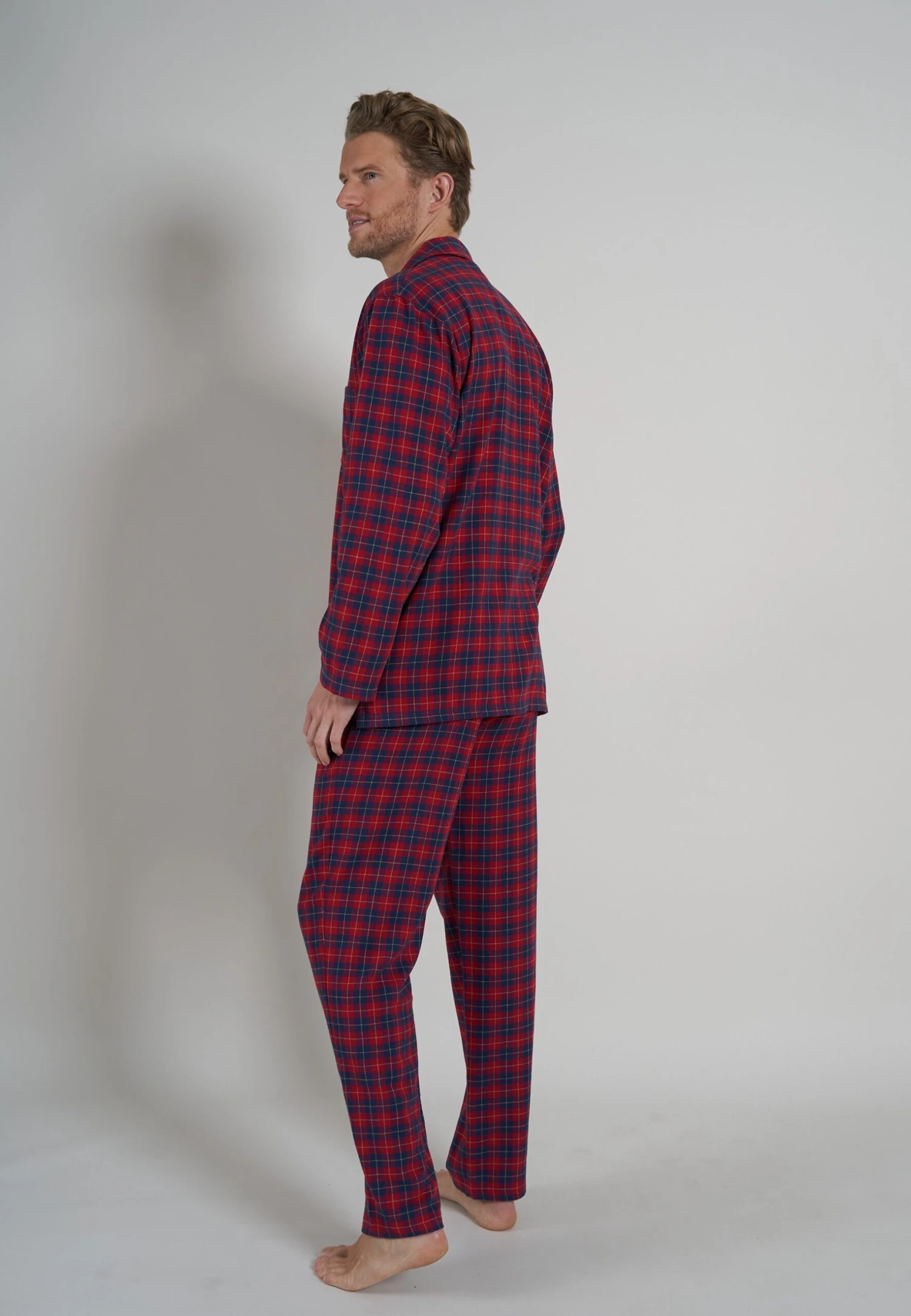 Tom Tailor Pyjama - Rot Dunkel Karo 4 Tom Tailor Pyjama - Rot Dunkel Karo - Afbeelding 2