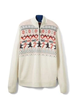 Tom Tailor Trui - White Navy Placed Jacquard 11 Tom Tailor Trui - White Navy Placed Jacquard -Syntia Delaney 939d9543b6eb4f7f85d4b12430575683