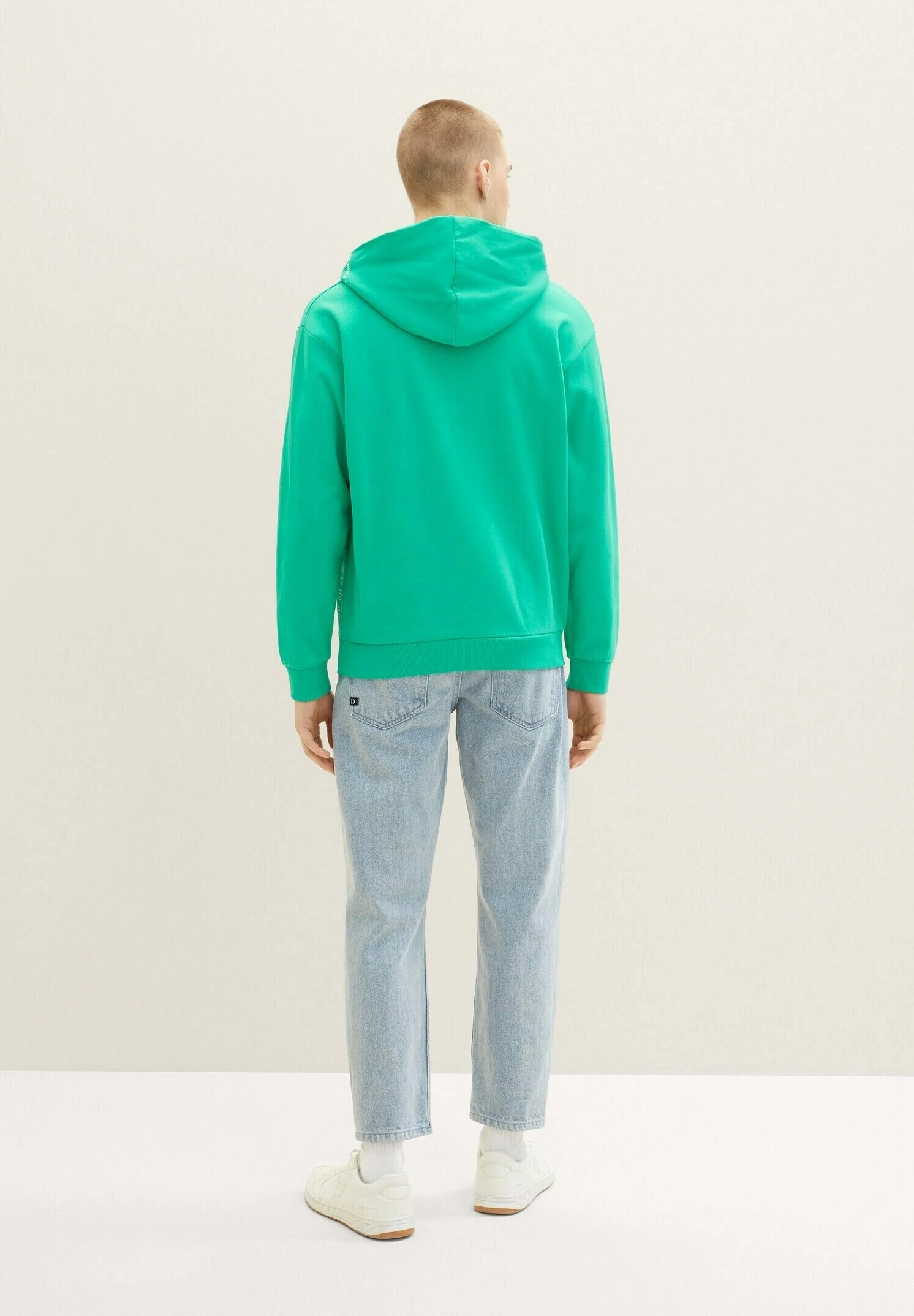 TOM TAILOR Denim Mit Print - Hoodie - Fresh Peppermint 5 TOM TAILOR Denim Mit Print - Hoodie - Fresh Peppermint - Afbeelding 3