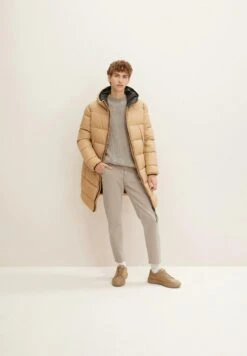 TOM TAILOR Denim Puffer - Winterjas - Splashed Clay Beige -Syntia Delaney 9461510d41c14e4ea68547e09667f62b