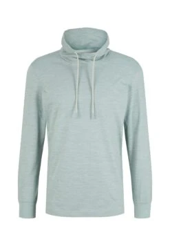 Tom Tailor Langarm Mit Snood - Sweater - Icy Blue Vintage Beige Inject -Syntia Delaney 94939bfca6ab451ab87a3a0c1df3b730