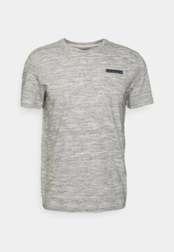 Tom Tailor Injected- T-Shirt Print - Vintage Beige/Navy -Syntia Delaney 949af2135ee14452a46f14d6dc5eb03d