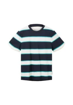 TOM TAILOR Denim Gestreiftes- T-Shirt Print - Mixed Bold Stripe 12 TOM TAILOR Denim Gestreiftes- T-Shirt Print - Mixed Bold Stripe -Syntia Delaney 957817356d854c7595fafb810e245c10