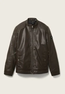 Tom Tailor Imitatieleren Jas - Espresso Brown Fake Leather 18 Tom Tailor Imitatieleren Jas - Espresso Brown Fake Leather -Syntia Delaney 96b4195479ad434fa0cc85395db2052d