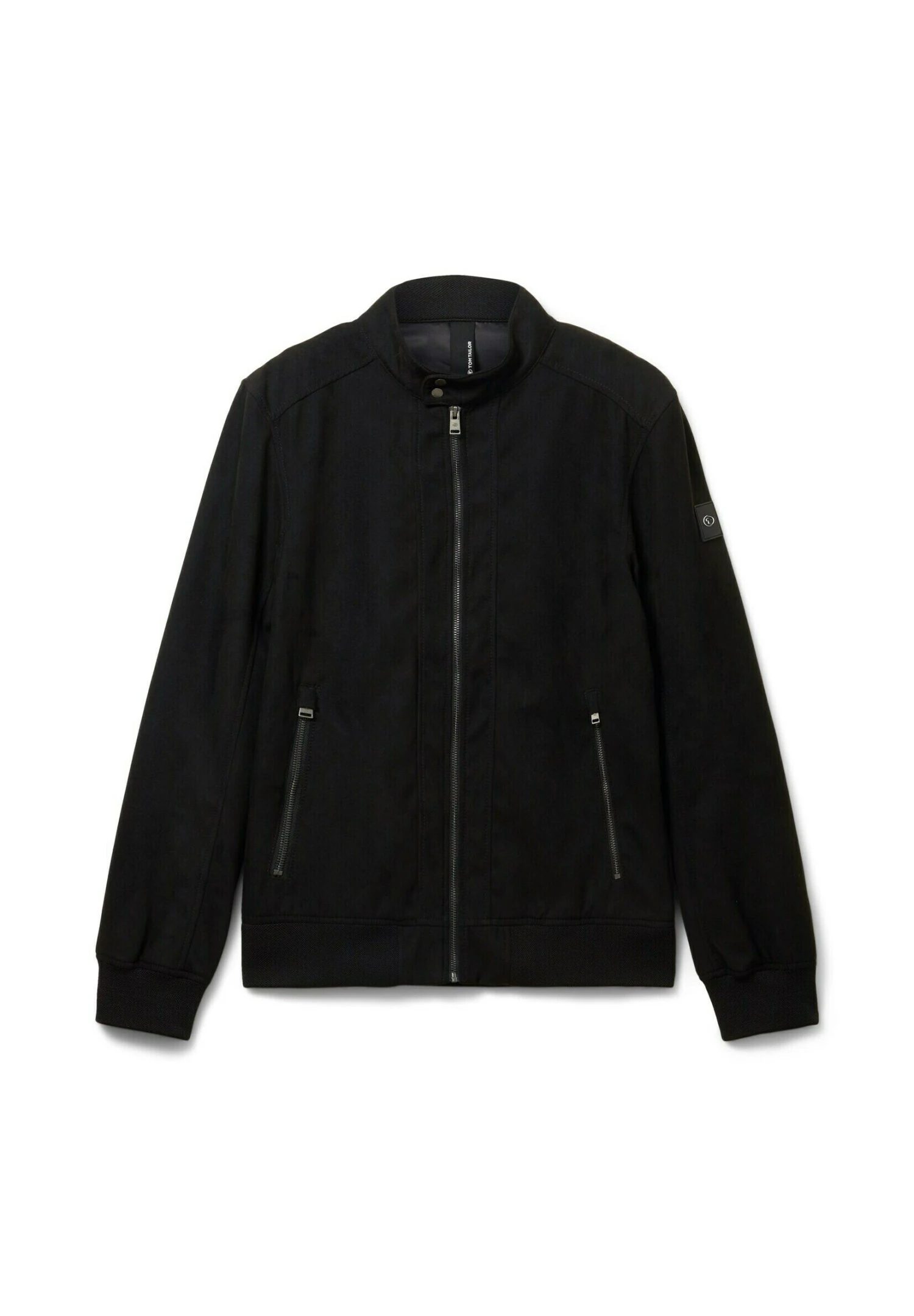 Tom Tailor Mit Stehkrgen - Imitatieleren Jas - Black 9 Tom Tailor Mit Stehkrgen - Imitatieleren Jas - Black - Afbeelding 7