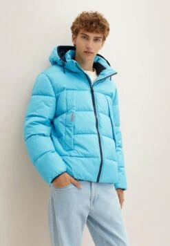 TOM TAILOR Denim Puffer - Winterjas - Laguna Light Blue -Syntia Delaney 99e099a6e24c4ed6885cac1258726c17
