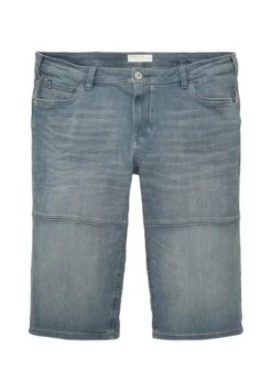 Tom Tailor Plus Overknee - Jeansshort - Mid Stone Blue Grey Denim -Syntia Delaney 99f31fb3bc8e479da426d5e3dc52d650