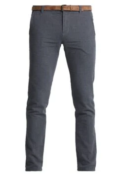 TOM TAILOR Denim Structured - Chino - Black/Grey -Syntia Delaney 9abbd6d7d4d846319845b91a3de3f5fd