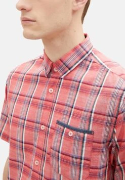 Tom Tailor Mit Karomuster - Overhemd - Rot -Syntia Delaney 9b02c27fa28f4144b9c745923d8561c6