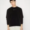 TOM TAILOR Denim Sweater - Black