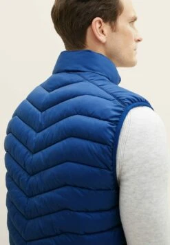 Tom Tailor Light Weight - Bodywarmer - Hockey Blue -Syntia Delaney 9d865a55380448f0b736113324e805b5