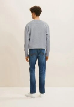 Tom Tailor Marvin - Straight Leg Jeans - Used Mid Stone Blue Denim -Syntia Delaney 9f69d2fbff6a4a53915b3ec6ea6d74b5