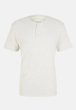 Tom Tailor Mit Struktur - T-Shirt Basic - Vintage Beige Melange -Syntia Delaney a178325030d74f93a9f0f14bc30f8507