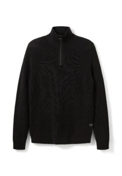 TOM TAILOR Denim Troyer - Trui - Black -Syntia Delaney a390116810b64cb2962ff90f76e6861b