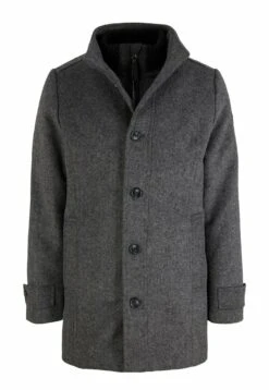 Tom Tailor 2 In 1 - Mantel - Dark Grey Black Herringbone -Syntia Delaney a5aed50d5d9d4efbb848eb9b8ff4d71a