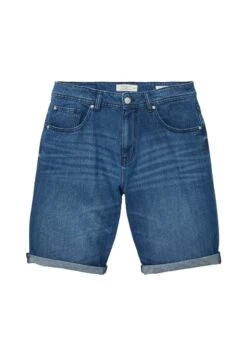 Tom Tailor Jeansshort - Used Mid Stone Blue Denim -Syntia Delaney a6e41eb354104b92a4ccb362d73c050a