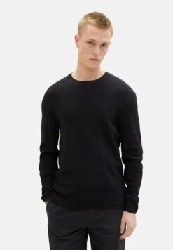 TOM TAILOR Denim Basic - Trui - Black