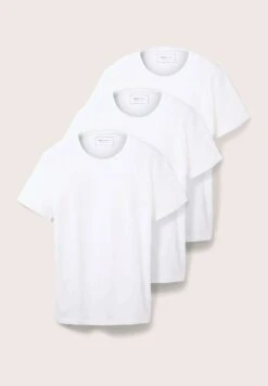 TOM TAILOR Denim Im Dreierpack - T-Shirt Basic - White -Syntia Delaney a9bdf8f5d2c046f49ed70423c66aa0a2