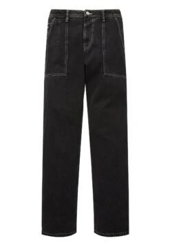 TOM TAILOR Denim Relaxed Fit Jeans - Used Dark Stone Grey Denim -Syntia Delaney abfda937fc8e49cf813f8b9a4b91a5ab