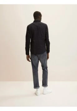 Tom Tailor Mit Allover-Print  - Overhemd - Black Geometric Design -Syntia Delaney ac5590f0d267448db46b5f8cdd6860cb