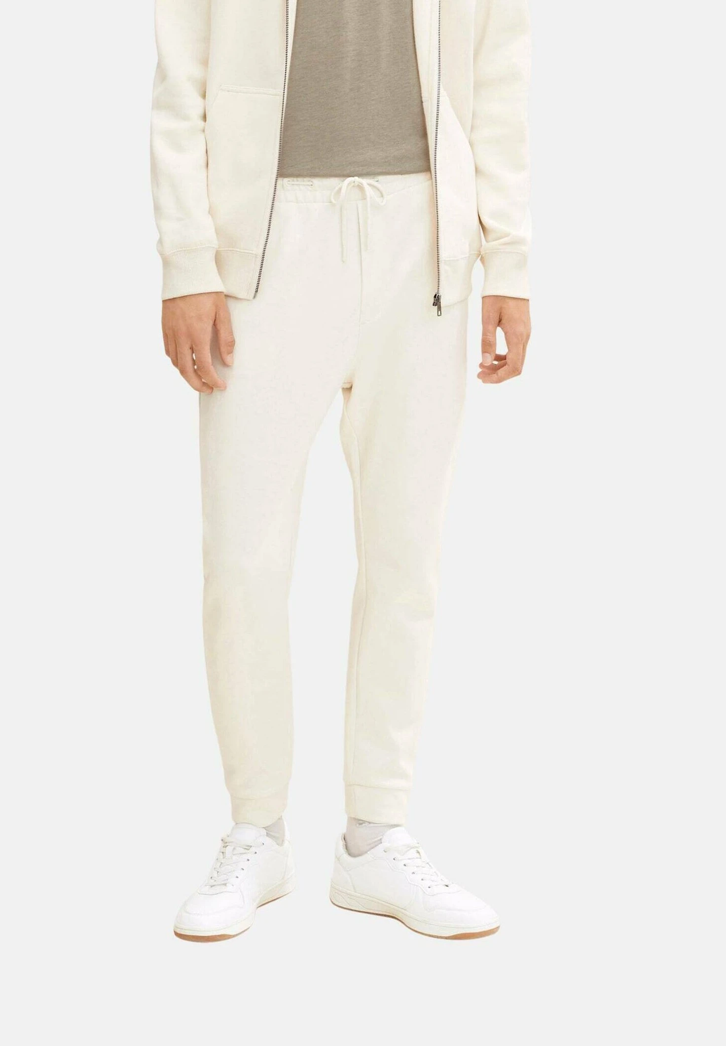 TOM TAILOR Denim Trainingsbroek - Soft Light Beige 3 TOM TAILOR Denim Trainingsbroek - Soft Light Beige