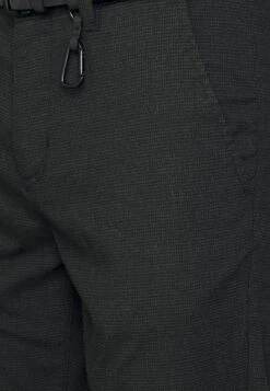 TOM TAILOR Denim Structured Straight - Chino - Black/Anthracite Melange -Syntia Delaney ad59e0feea594c9faba49f82e8a7161d