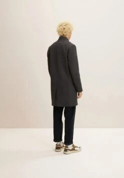 TOM TAILOR Denim Mantel - Grey Brown Navy Mini Check -Syntia Delaney aeedda1d0ae046d0a96eeaae9b0f7501